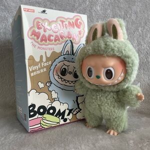 SOLD - Exciting Macaron Labubu - GREEN GRAPE